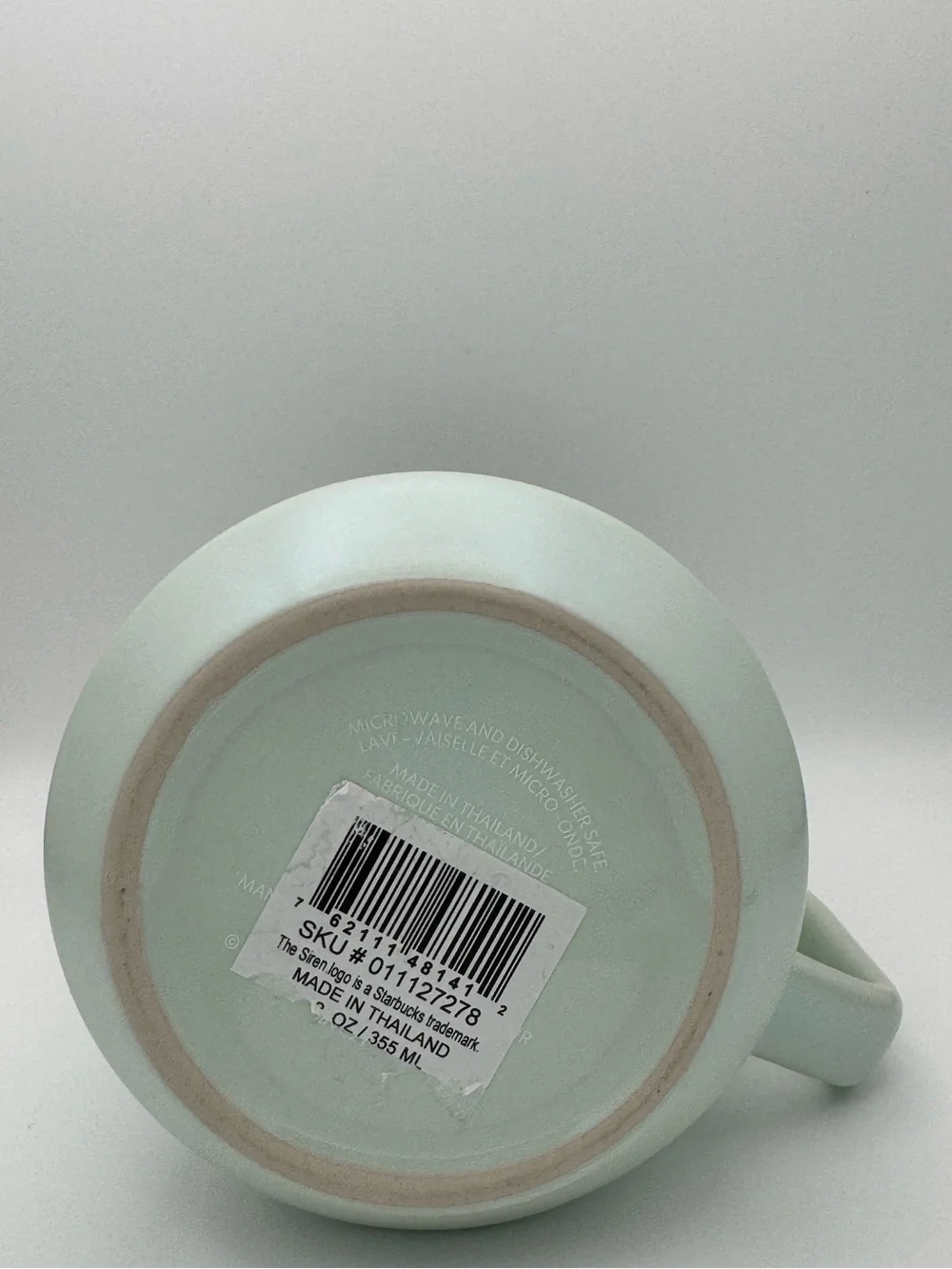 Starbucks Iridescent Mint Green Shimmer Pearlescent Mug Collectible 2021 - NEW